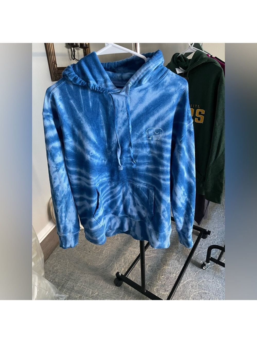 Ivory Ella Blue Tie-Dye Sweater